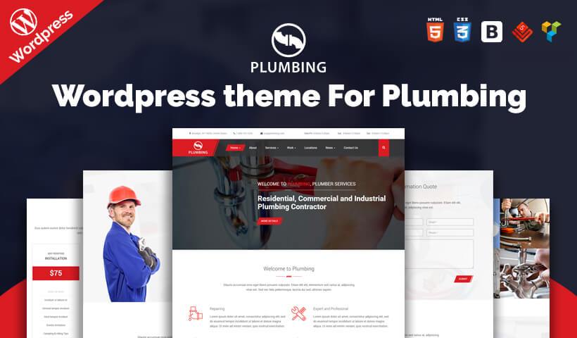 Plumbing WordPress Theme