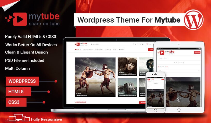 MyTube WordPress Theme