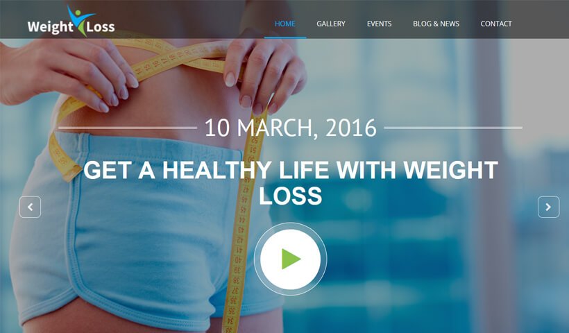 Weight Loss Landing Page